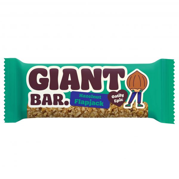 Giant Bar Hazelnut Flapjack