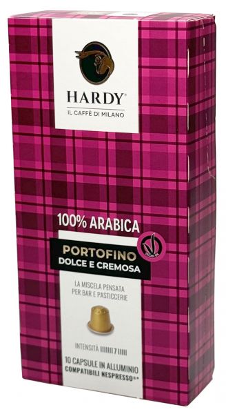 Hardy Portofino Capsule in alluminio compatibili Nespresso®