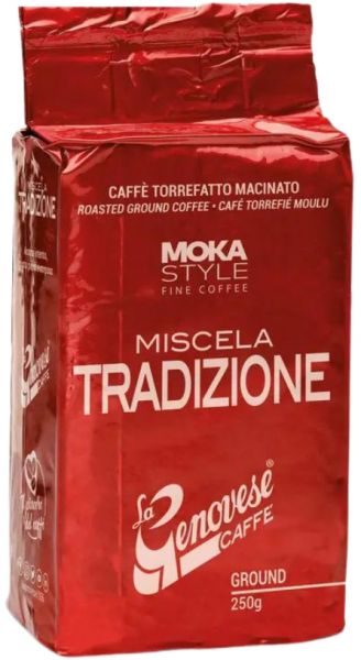 La Genovese Espresso Tradizione 250g gemahlen