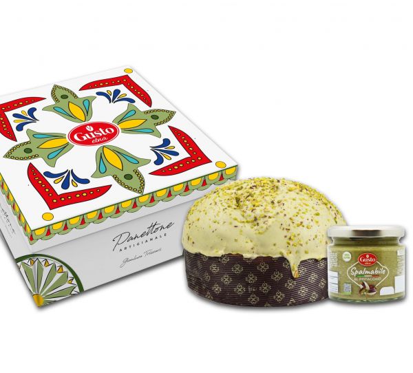 Gusto Etna Panettone al Pistacchio