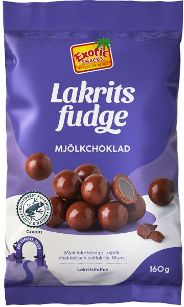 Exotic Snacks Lakrits Fudge