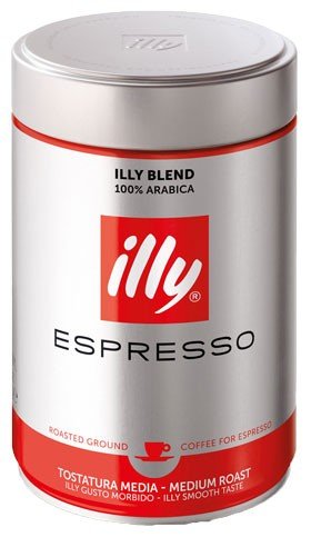 ILLY intenso 100% arabica macinato per espresso 250 gr Caffè & Tè - Antica  Enoteca Giulianelli, Vini e Liquori storici